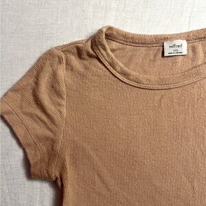 Ribbed WILFRED Crew Women's Tee